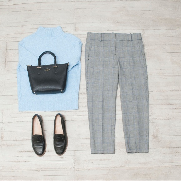 J. Crew Pants - NWT J. Crew Cameron pant in Glen Plaid 6P